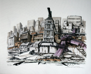 Illustration for article titled Astoundingly Beautiful Concept Art from The Fifth Element